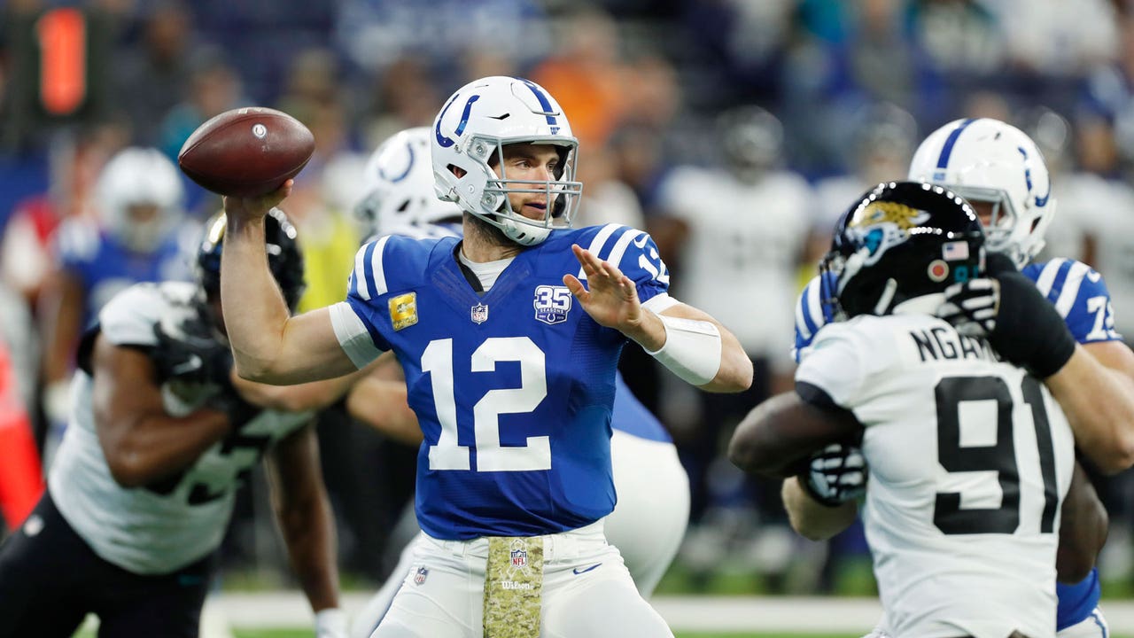 Jaguars' comeback falls short in 29-26 loss to Andrew Luck, Colts